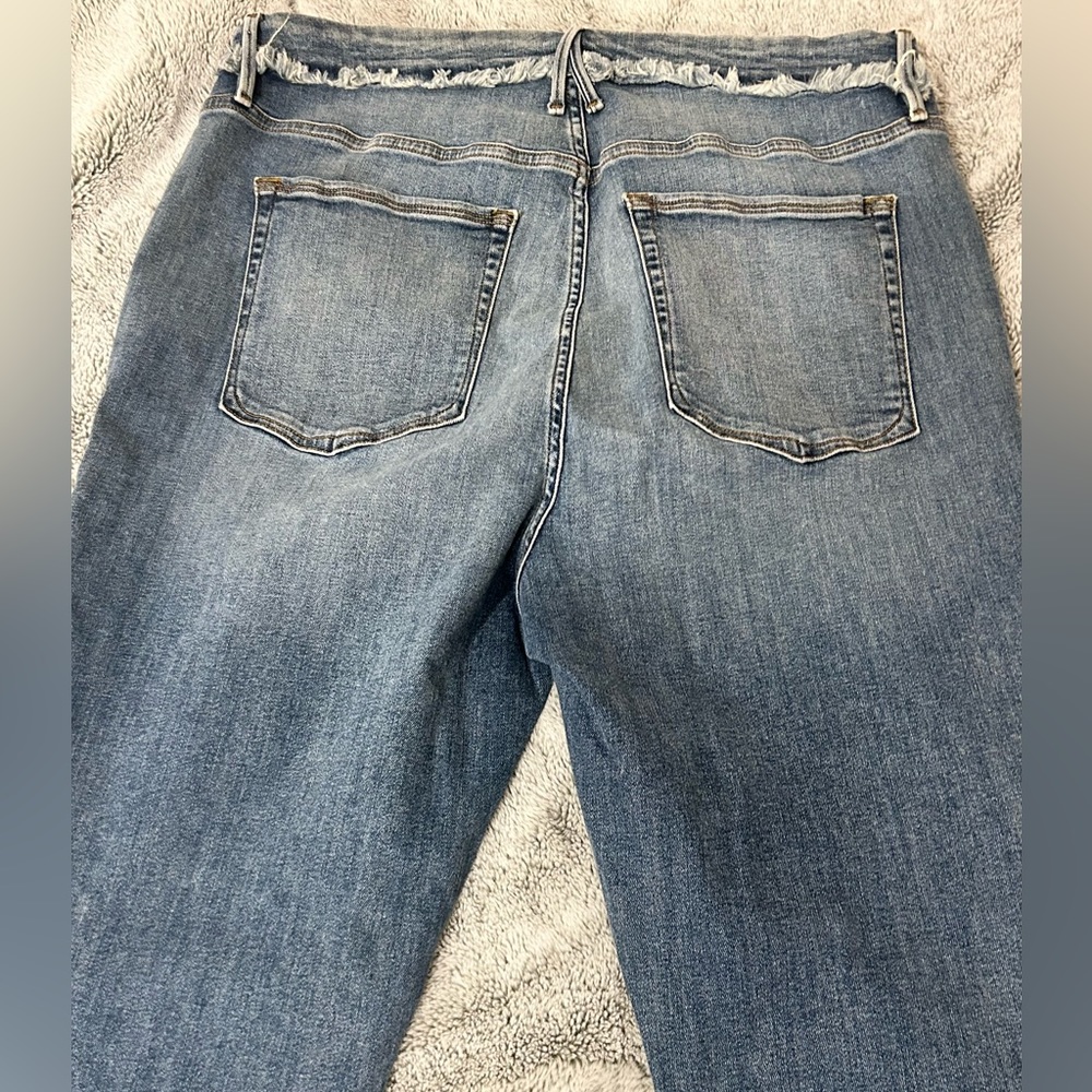GOOD AMERICAN Good Waist High Rise Skinny Jean Size 16
